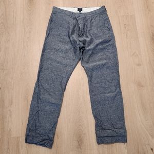 J. Crew linen chinos